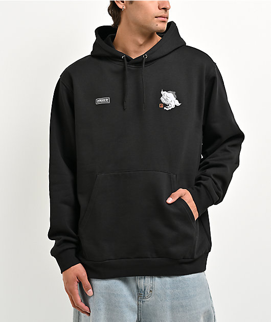 adidas x Temple Of Skate Foo Dog Black Hoodie