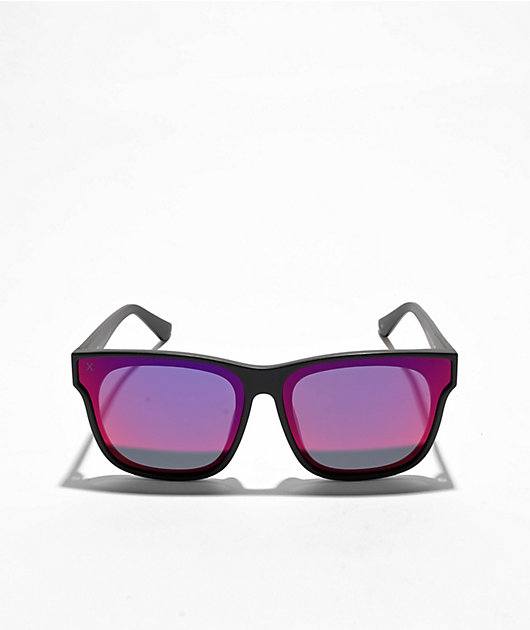 dime. 001 Matte Black & Red Polarized Sunglasses