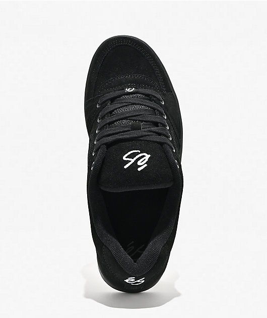 eS Accel Black Skate Shoes
