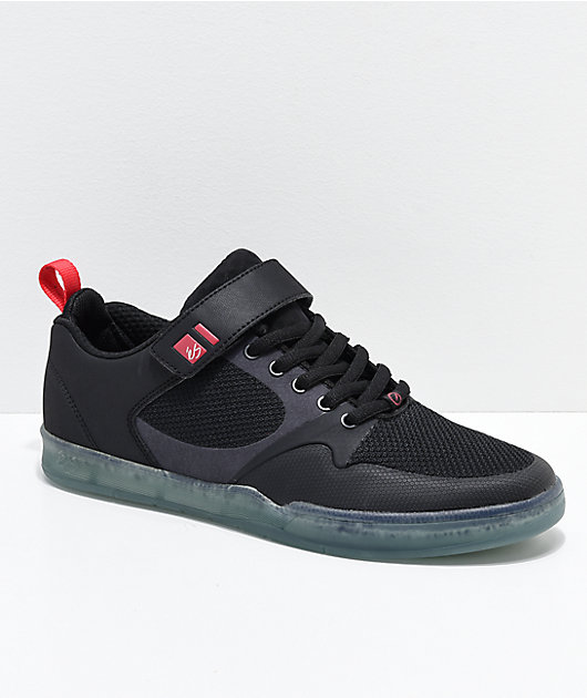 eS Accel Plus Everstitch Black & Blue Shoes
