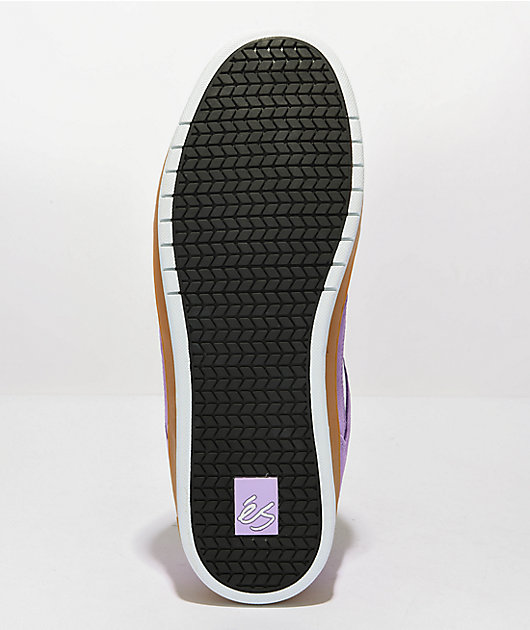 eS Accel Slim Lavender & Gum Skate Shoes | Zumiez