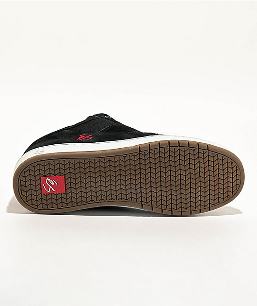 eS Sophisto Black & White Skate Shoes