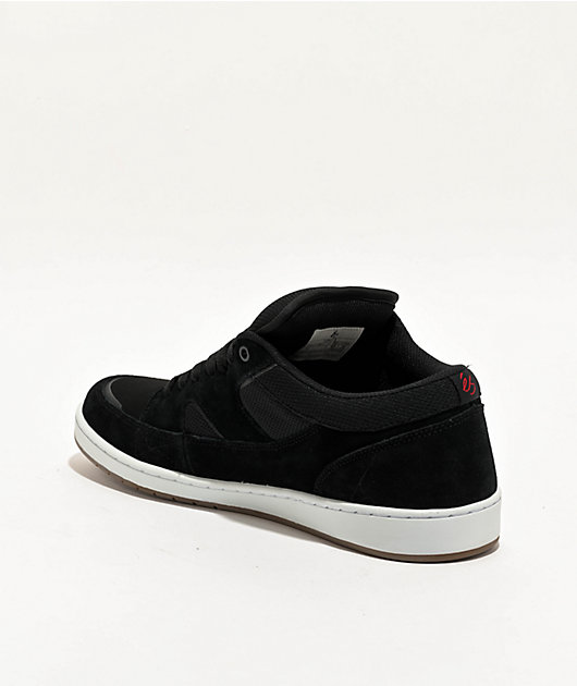 eS Sophisto Black & White Skate Shoes | Zumiez