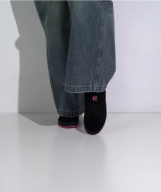 Etnies Callicut Black & Pink Skate Shoes