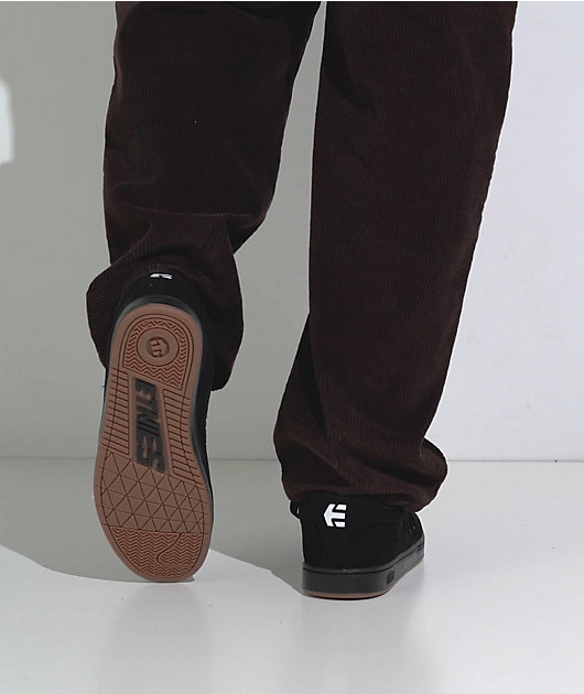 etnies Callicut Black & White Skate Shoes video