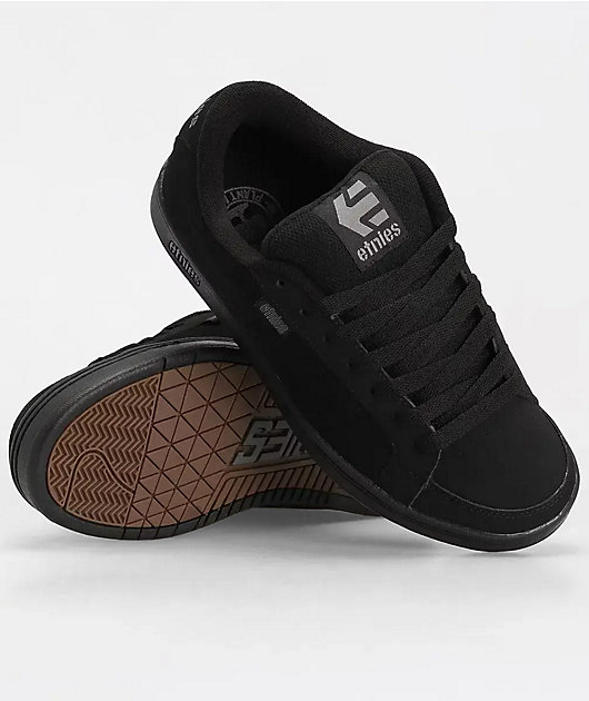etnies Kingpin Black Skate Shoes