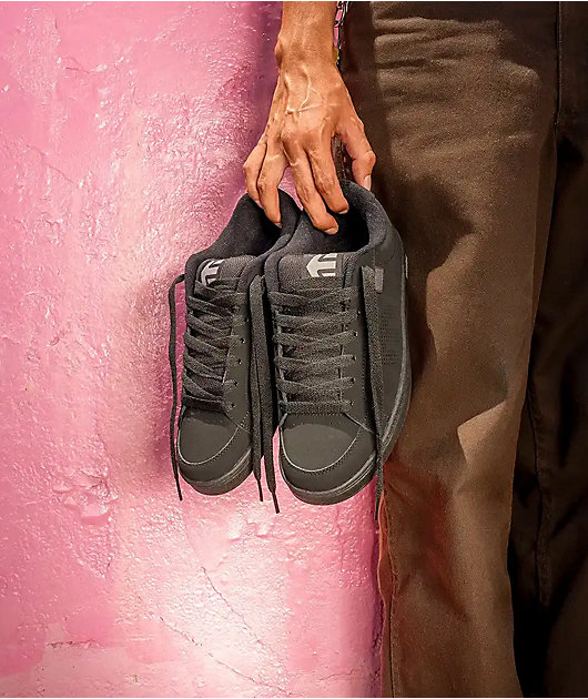 etnies Kingpin Black Skate Shoes