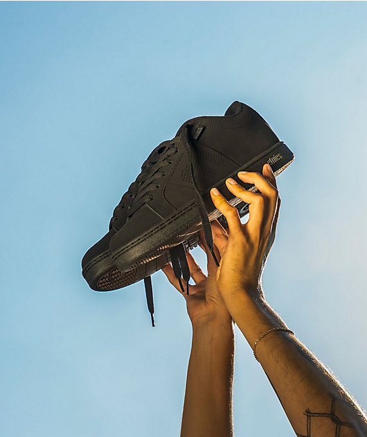 etnies Kingpin Black Skate Shoes | Zumiez