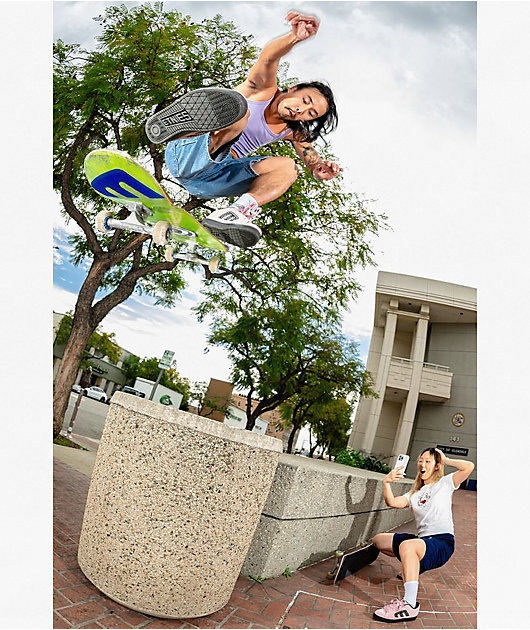etnies Kingpin Pink & Black Skate Shoes | Zumiez