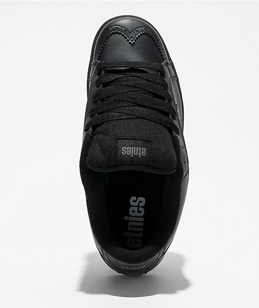 etnies Kingpin Wingtip Black Skate Shoes