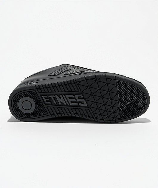 etnies Kingpin Wingtip Black Skate Shoes