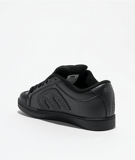etnies Kingpin Wingtip Black Skate Shoes