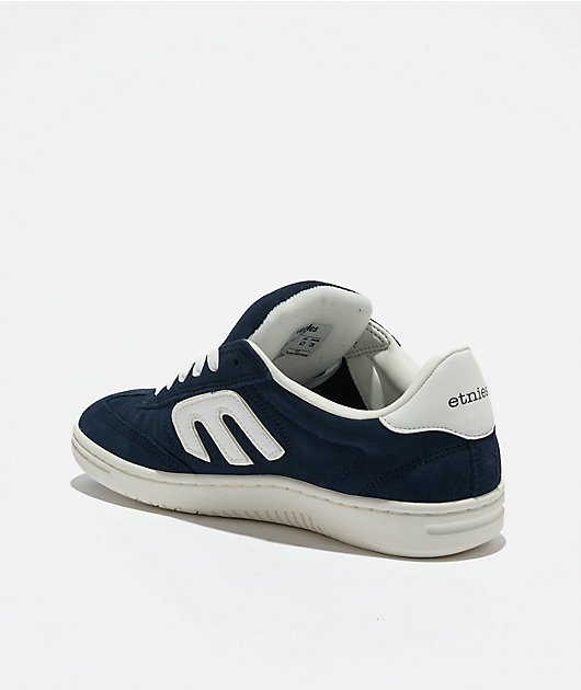 etnies Locut Indigo & White Skate Shoes