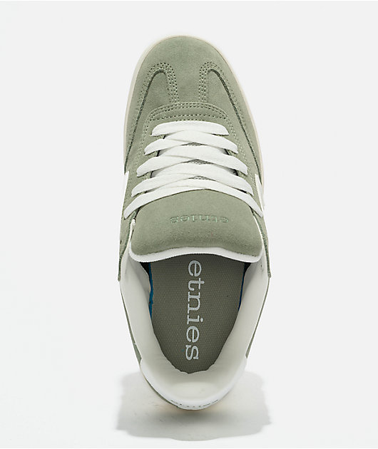 etnies Locut Sage & White Skate Shoes