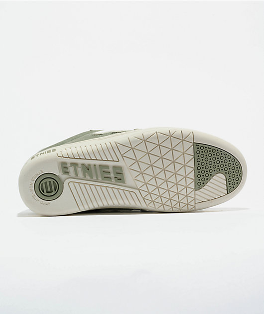 etnies Locut Sage & White Skate Shoes