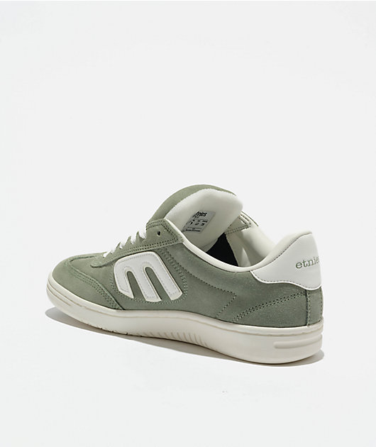 etnies Locut Sage & White Skate Shoes