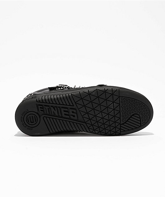 etnies Locut Spikes Hardwired Black Shoes