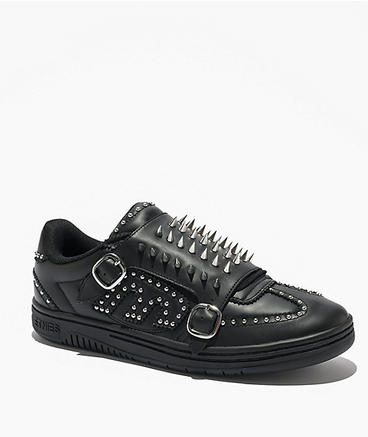 etnies Locut Spikes Hardwired Black Shoes | Zumiez