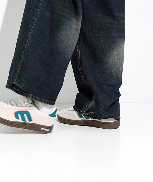 etnies Locut Triple Tongue Tan Skate Shoes video