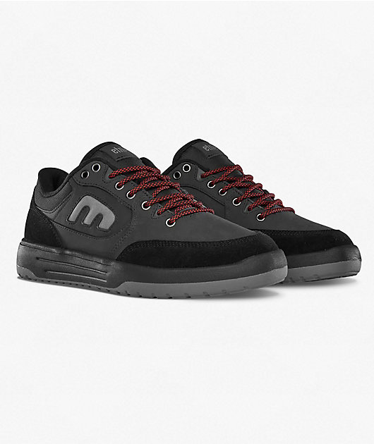 etnies Loot Water Resistant Black & Grey Shoes