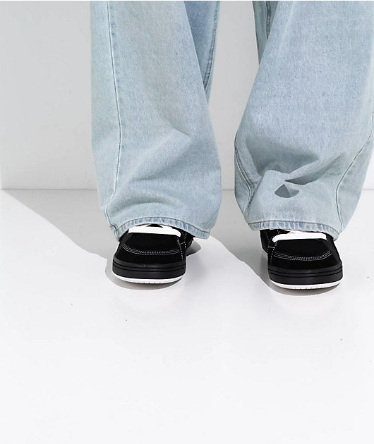 etnies Sal 23 Black & White Skate Shoes video