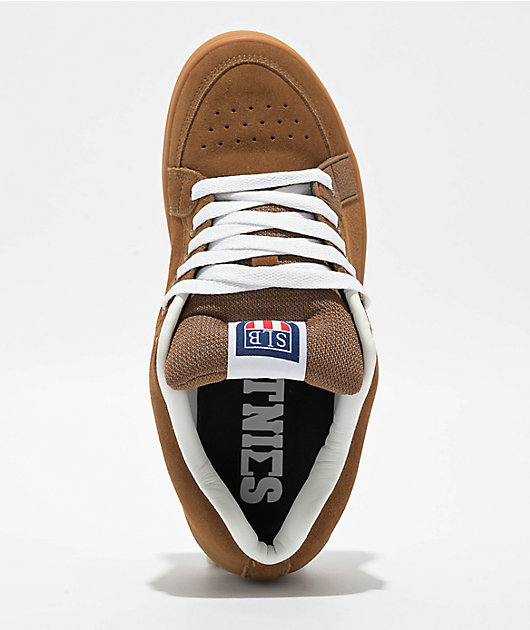 etnies Sal 23 Brown & Gum Skate Shoes