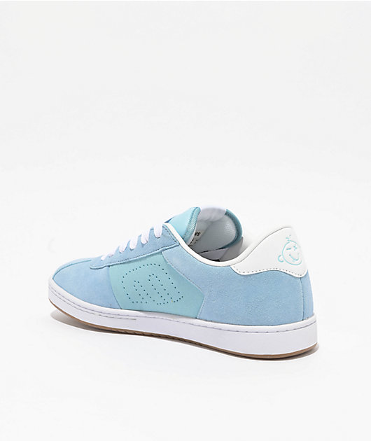 etnies Scam Blue & White Skate Shoes | Zumiez