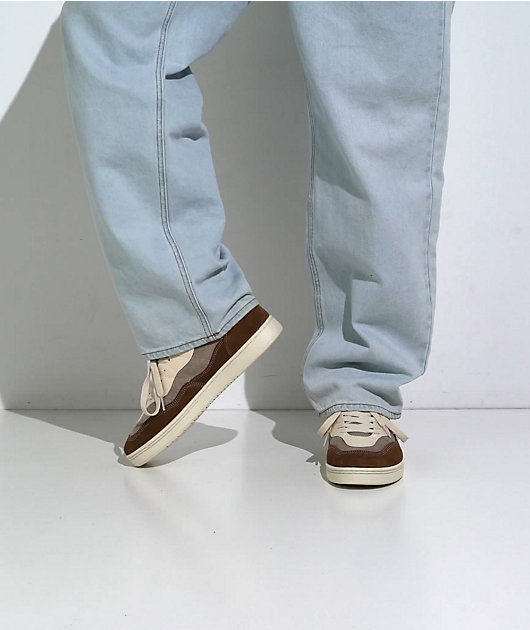 etnies Snake Tan, Brown & Grey Skate Shoes video