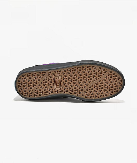 etnies Werka Locut Purple & Black Vulcanized Skate Shoes