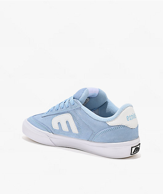 etnies x FOS Locut Vulc Light Blue Skate Shoes