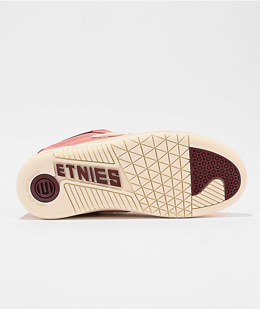 etnies x Keep A Breast Foundation Women's Locut Pink & White Skate Shoes