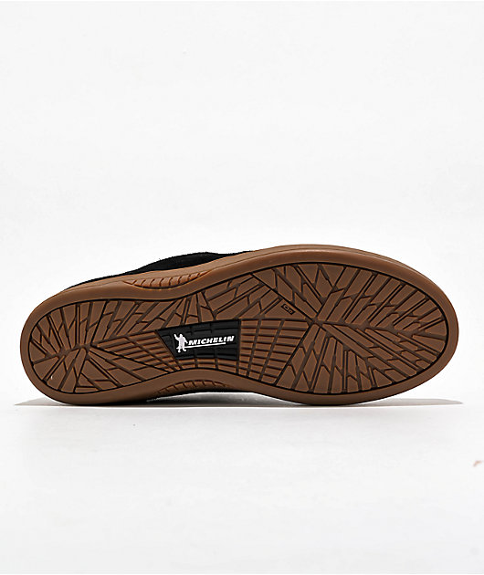 etnies x Santa Cruz Marana Black & Gum Skate Shoes | Zumiez