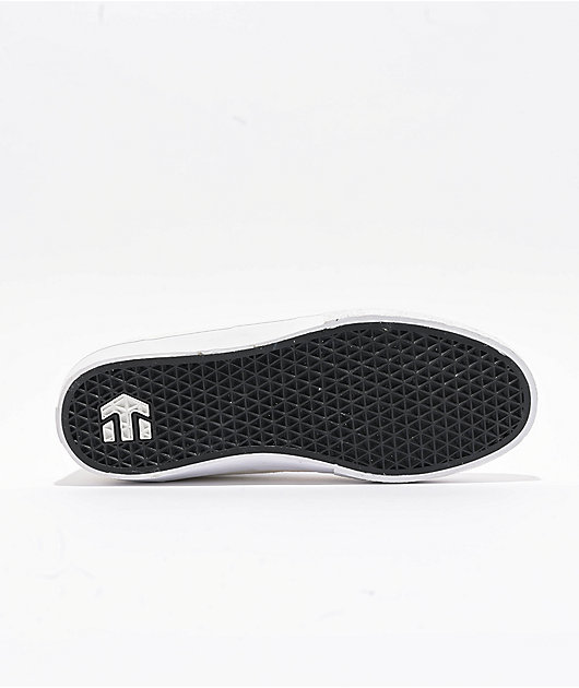 etnies x Sour Solution Screw Mid White Skate Shoes