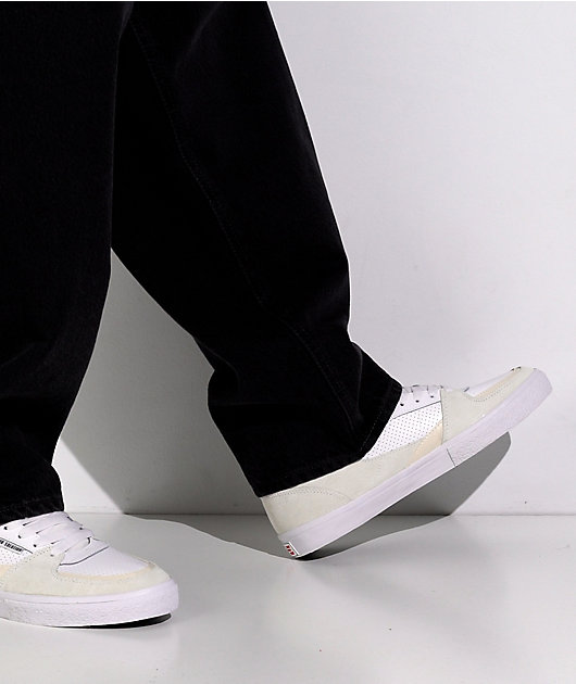 etnies x Sour Solution Screw Mid White Skate Shoes video