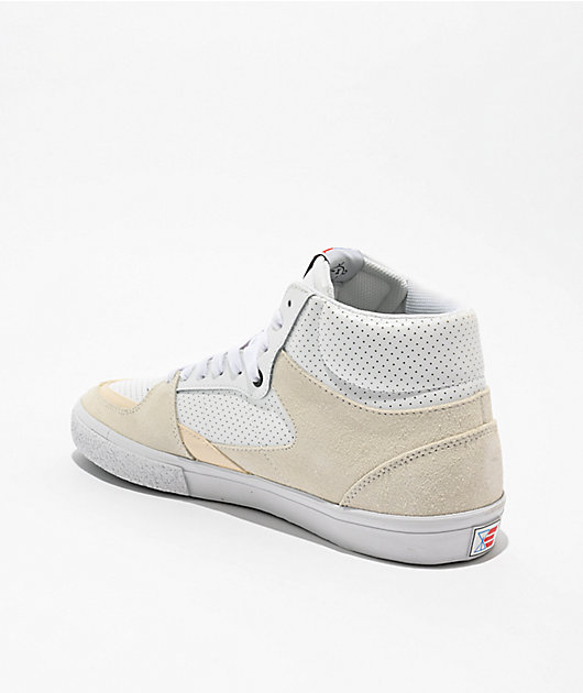 etnies x Sour Solution Screw Mid White Skate Shoes