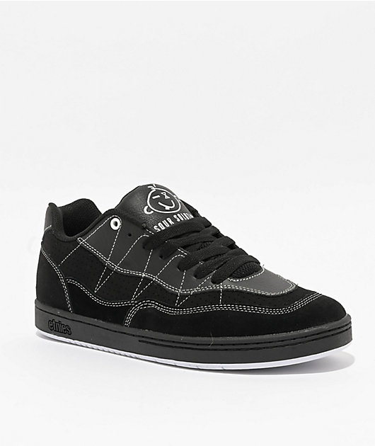 etnies x Sour Solution Snake Black Skate Shoes | Zumiez