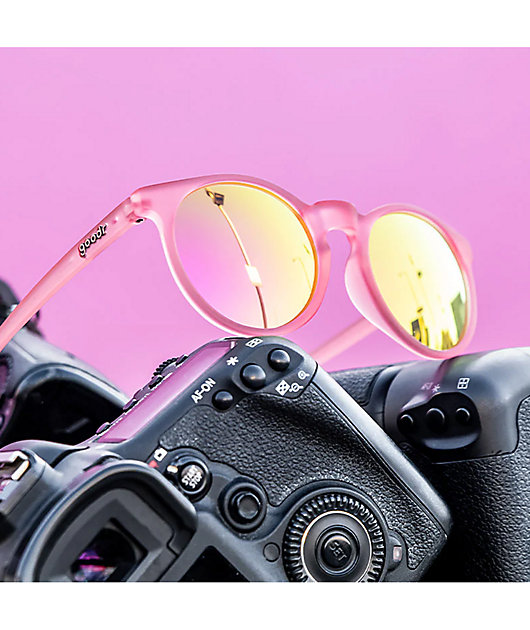 goodr Influencers Pay Double Pink Sunglasses