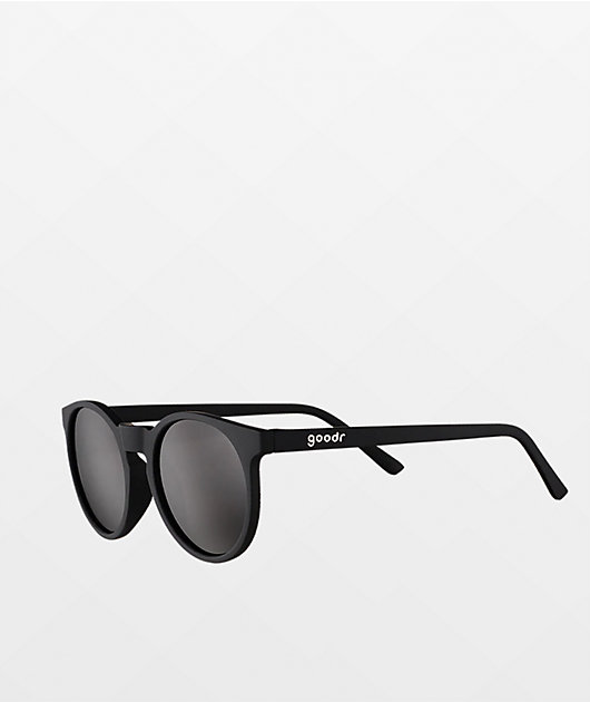 goodr It's Not Black It's Obsidian Black Polarized Sunglasses