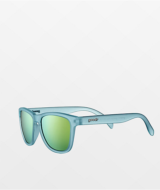 Blue and gold sunglasses hotsell