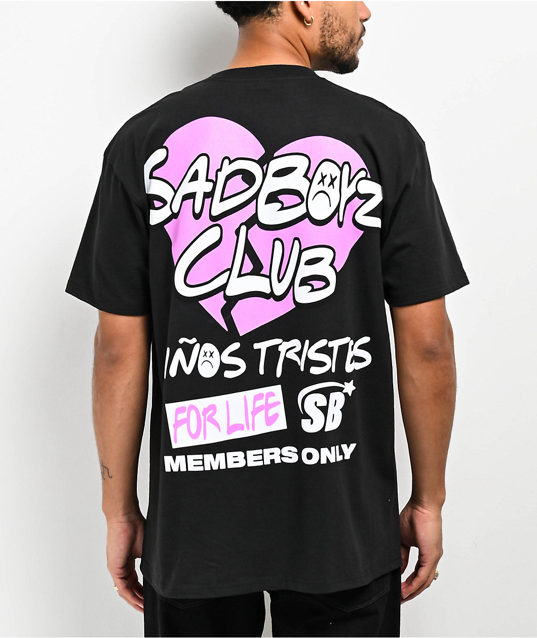 $AD BOYZ  by Junior H Club Black T-Shirt