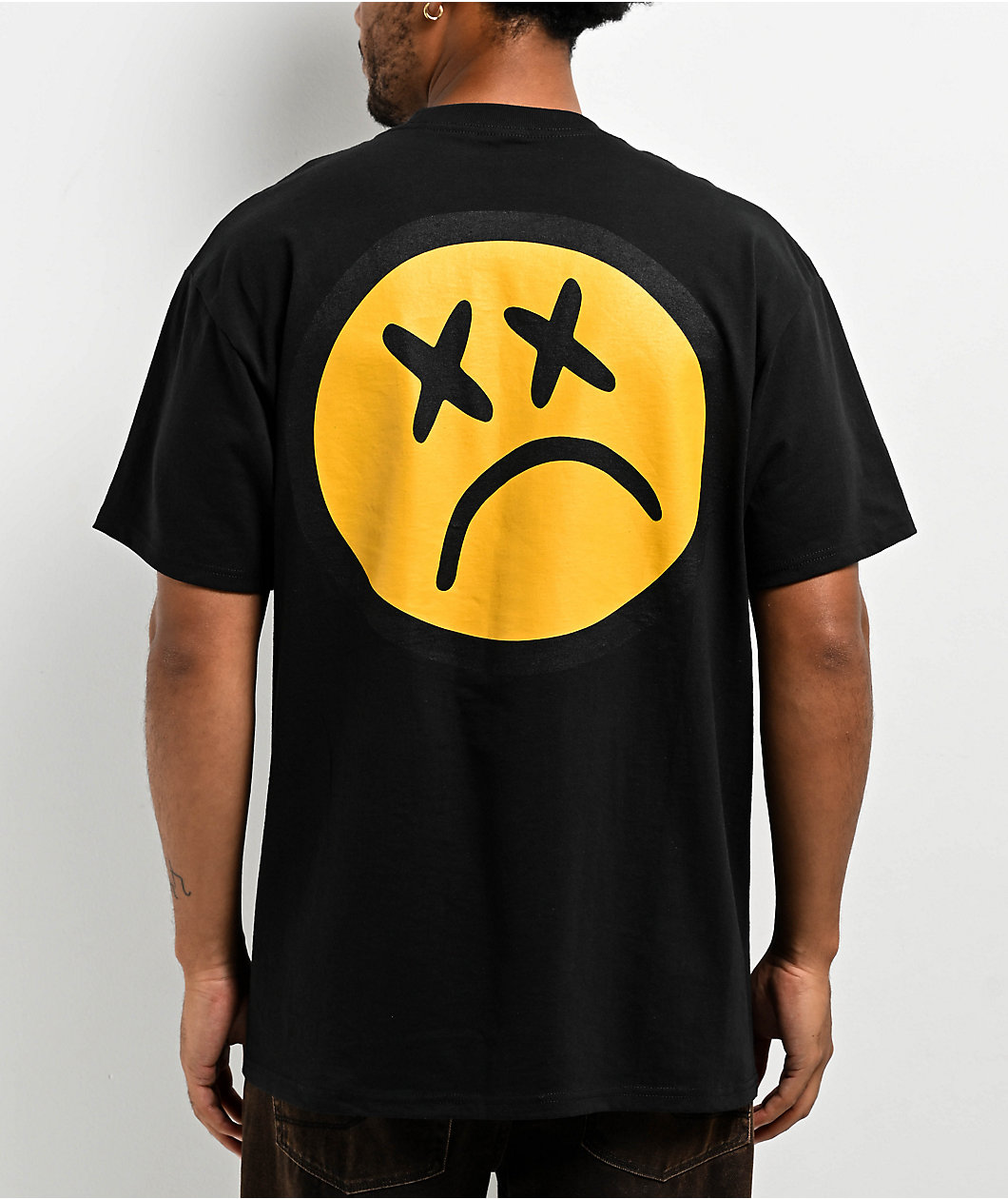 $AD BOYZ by Junior H Black Frown T-Shirt