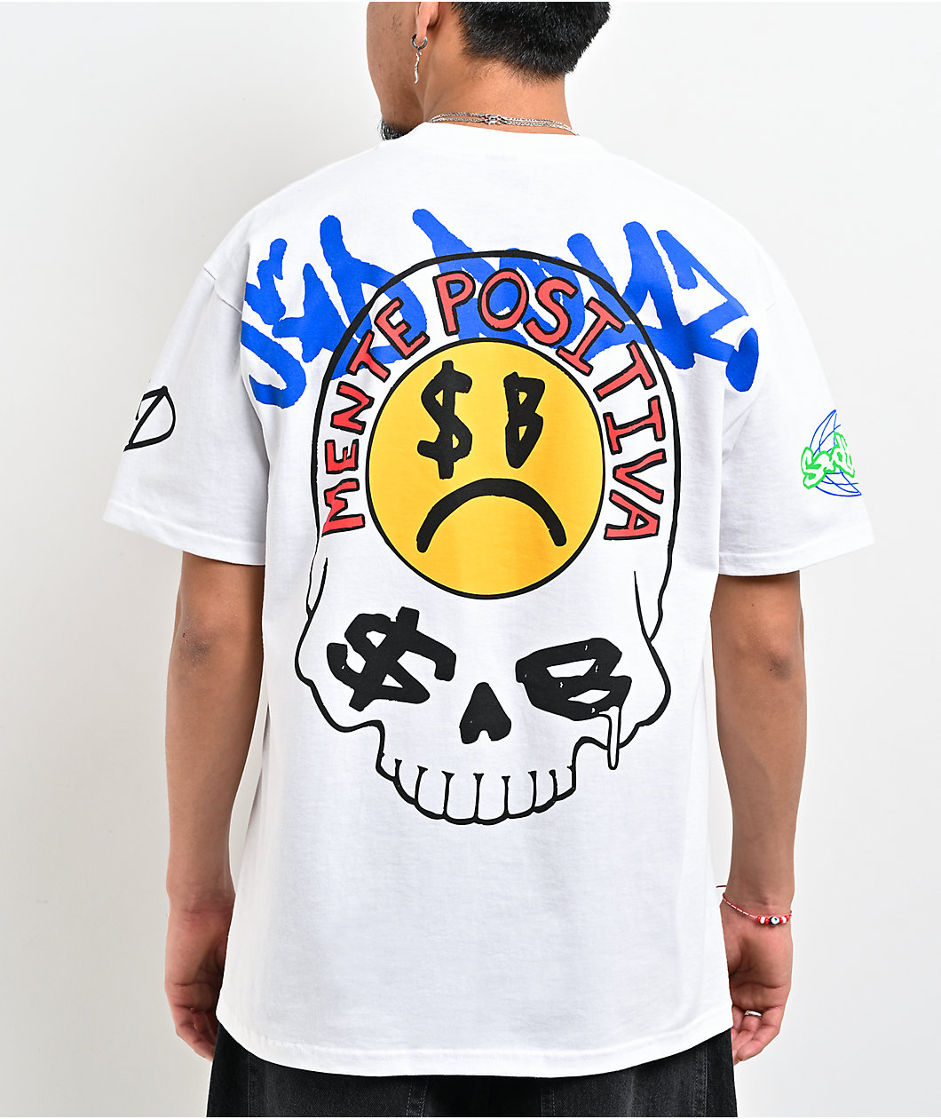 $AD BOYZ by Junior H Eyes White T-Shirt