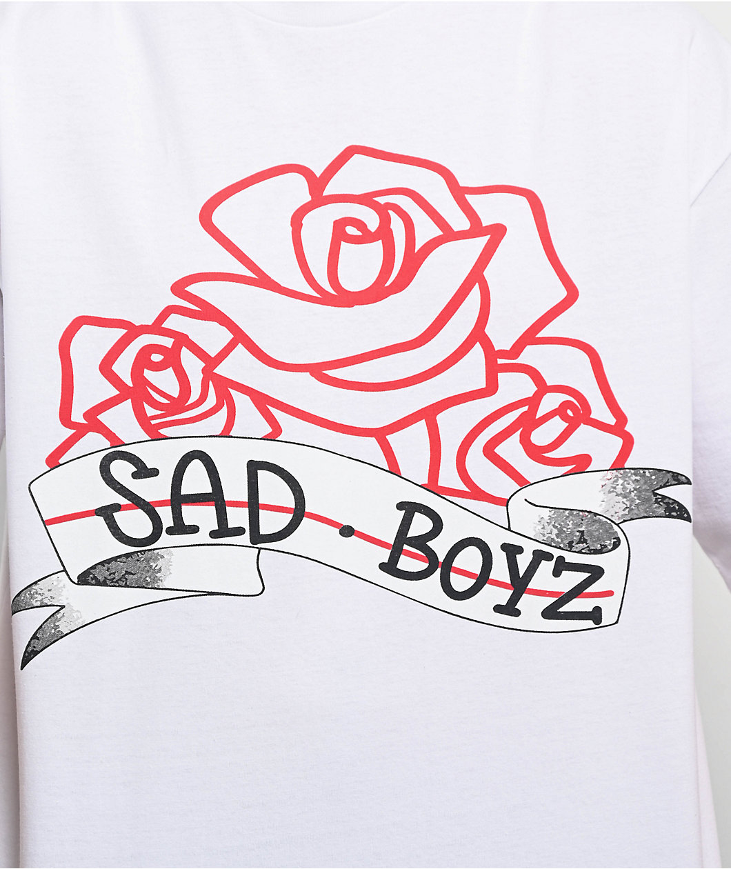 $AD BOYZ by Junior H Heart Breaker White T-Shirt