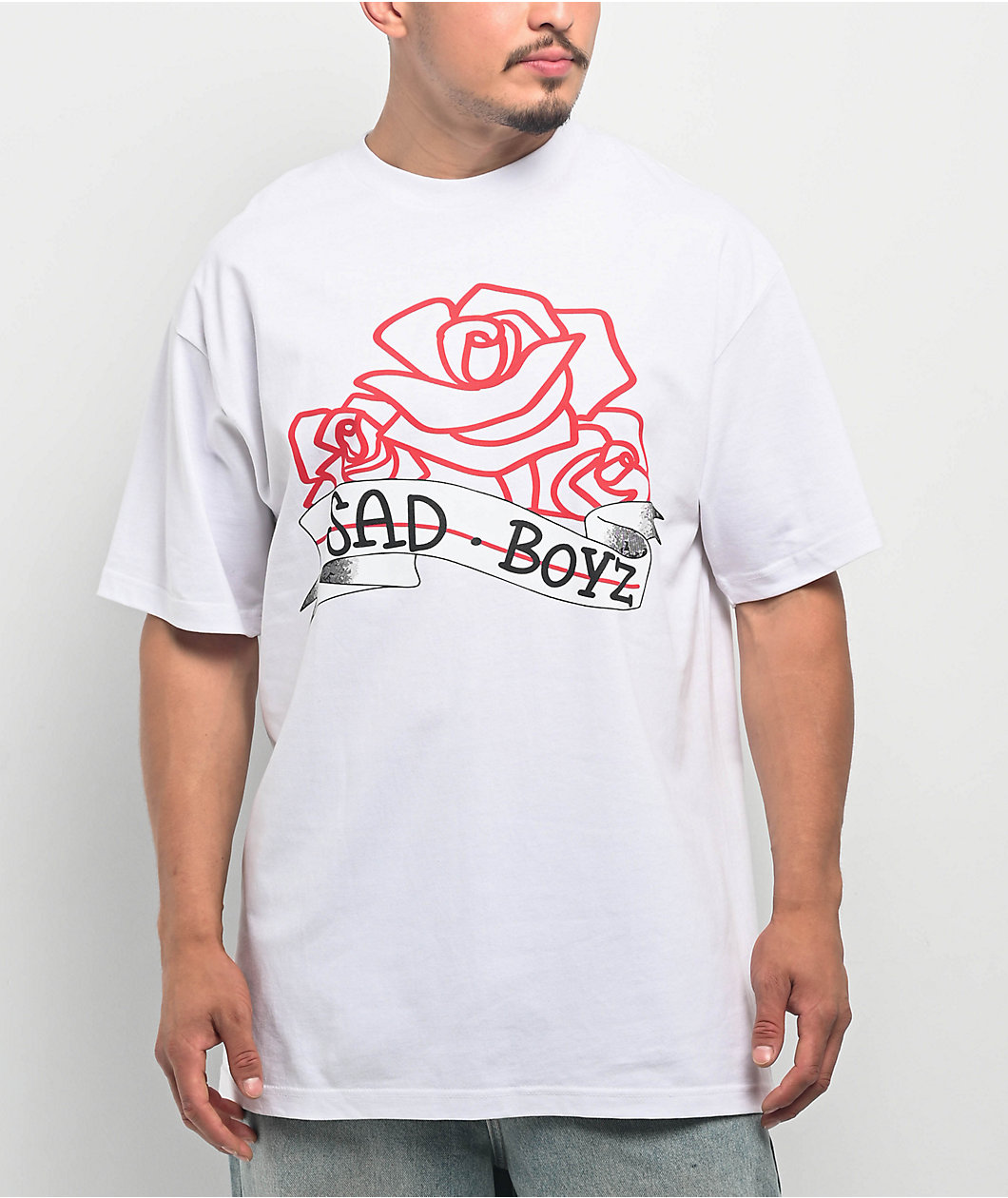 $AD BOYZ by Junior H Heart Breaker White T-Shirt
