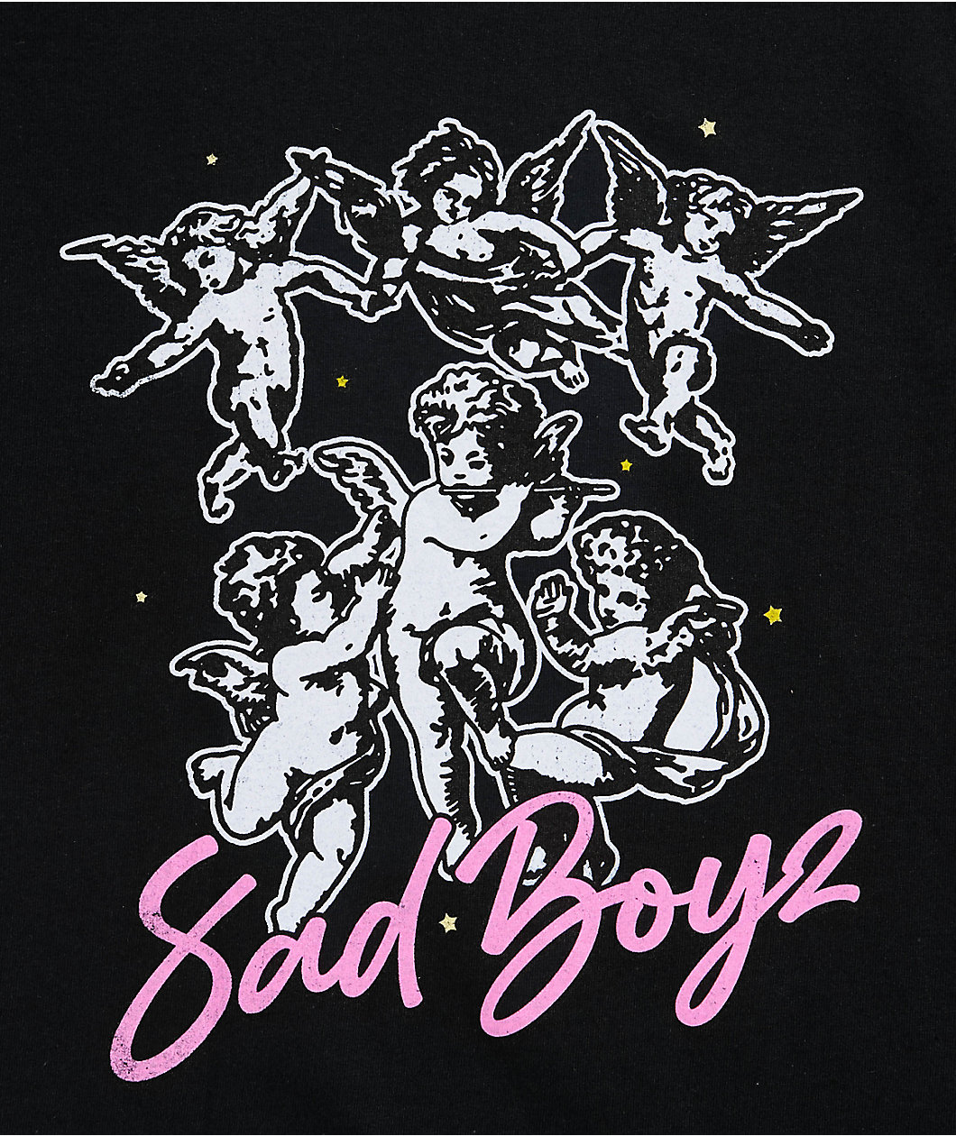 $AD BOYZ by Junior H Kids Angels Black T-Shirt