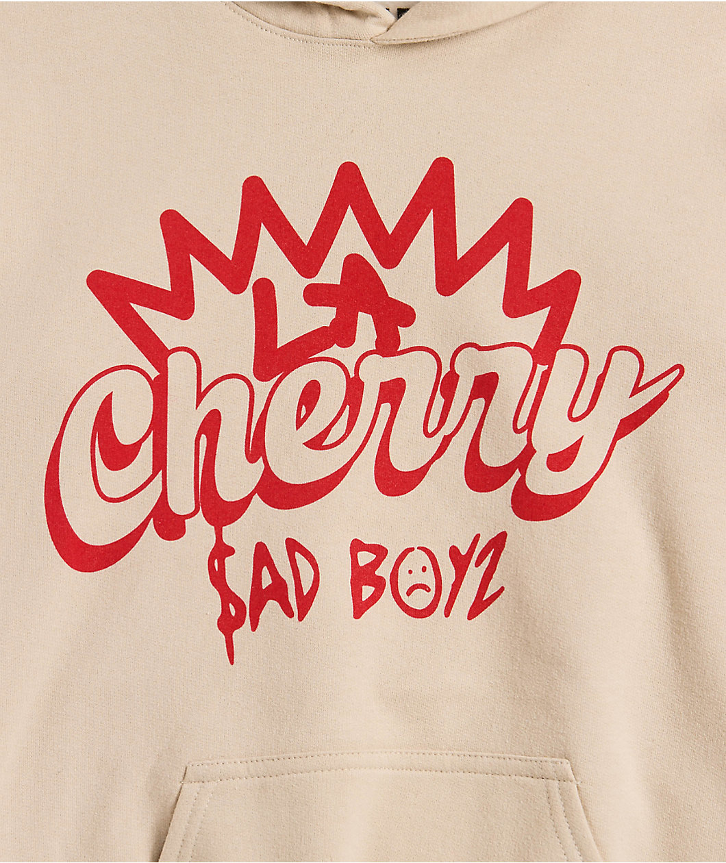 $AD BOYZ by Junior H Kids La Cherry Natural Hoodie