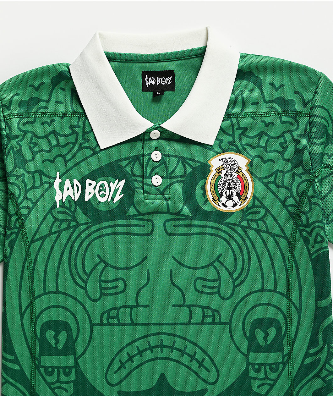 $AD BOYZ by Junior H Kids V2 Green Soccer Jersey