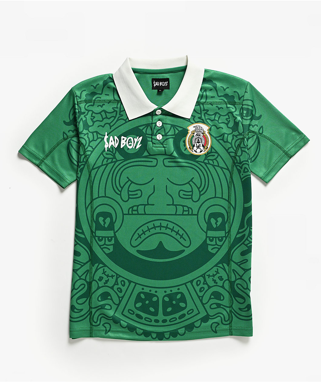 $AD BOYZ by Junior H Kids V2 Green Soccer Jersey