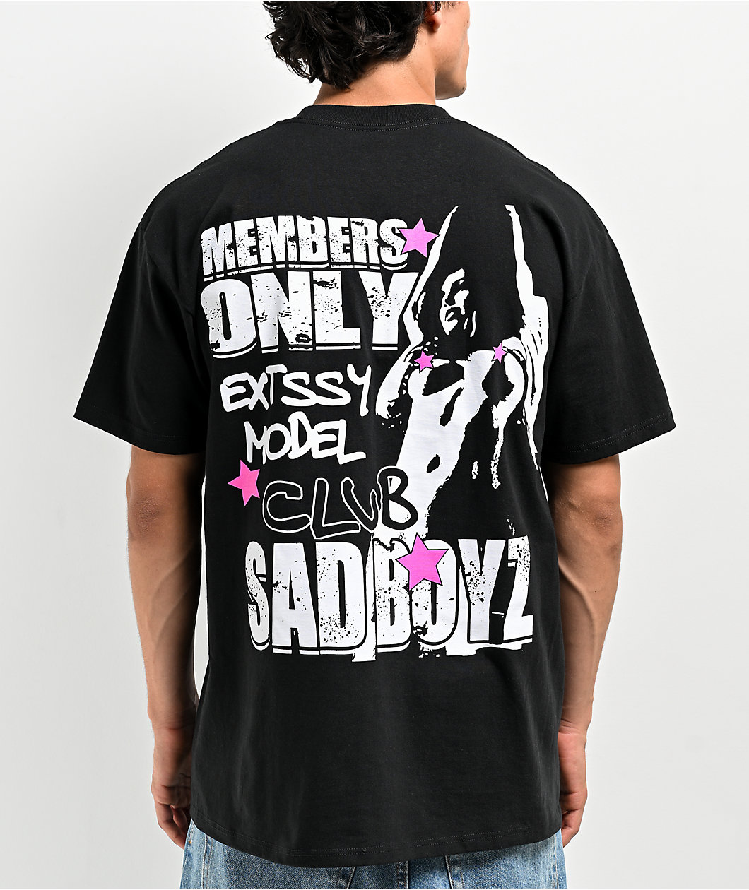 $AD BOYZ by Junior H Members Only Black T-Shirt