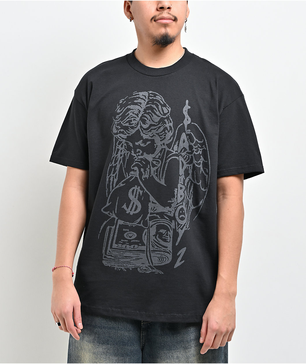 $AD BOYZ by Junior H Money Black T-Shirt